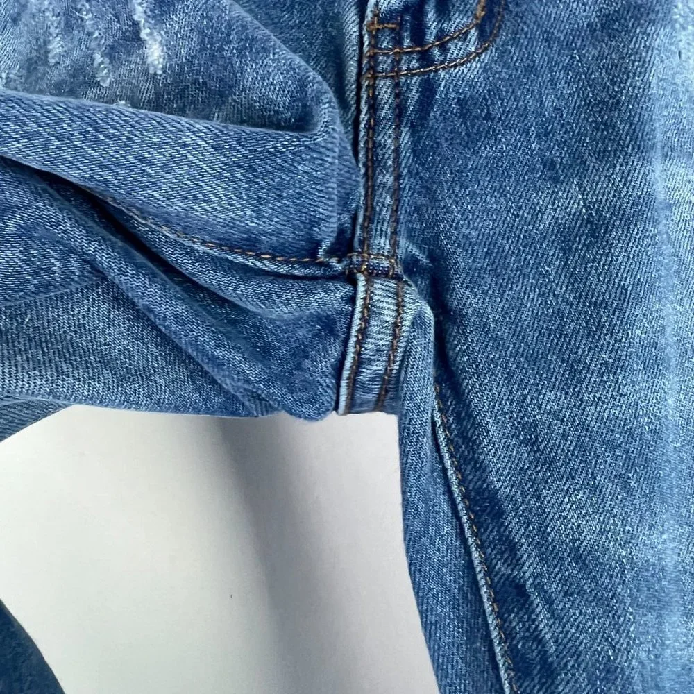 One Teaspoon Freebird Jeans Low Waist Rigid Skinny Leg Size 25 US Size 2 T2341 - Picture 4 of 15